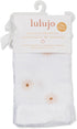 Lulujo Security Lovey Blankets Unisex, Softest Breathable Cotton Muslin Set with Silky Satin Trim | Neutral Comforting