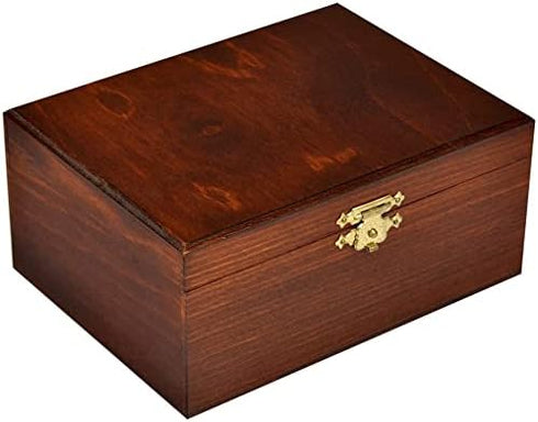 Muba European Professional Tournament Chess Pieces No.4 with Wood Storage Case - Chess and Games Shop