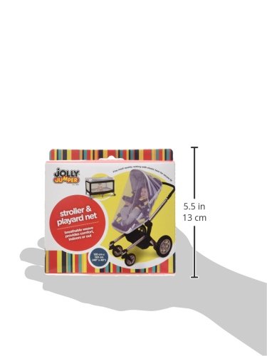Jolly Jumper Play Yard and Stroller Cover - Mesh Net Protects Baby from Insects