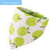 9 Pcs 100% Cotton Baby Bandana Drool Bibs for Boy and Girl - Perfect for Drooling, Teething, and Feeding