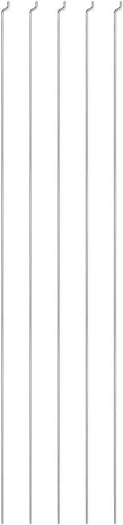 uxcell 1.5mm x 325mm Steel Z Pull/Push Rods Parts for RC Airplane Boat Replacement (Pack of 5)