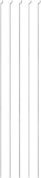 uxcell 1.5mm x 325mm Steel Z Pull/Push Rods Parts for RC Airplane Boat Replacement (Pack of 5)