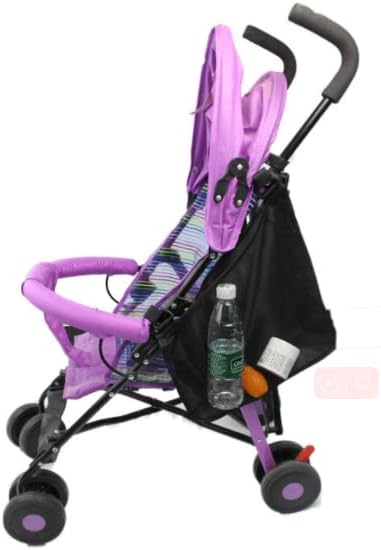 Buggy Baby Stroller Side Sling Bag Pram Pushchair Stroller Side Pushchair Organizer Stroller Storage Space Cargo Net Accessory Storage Bag Organizer Carrying Diaper Toys Snacks Storage Pouch Non Slip
