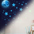 DESERT CAMEL Glow in The Dark Stars for Ceiling,Glow in The Dark Stars and Moon Wall Decals,Ceiling Stars Glow in The