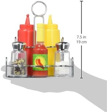 6-Piece Set 3+,(Pack 2) Melissa & Doug Condiments,Play Food with Kids Play Kitchen Accessories,Preschool Learning Toys