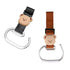 Vantico 2 Pack Cute Stroller Hooks for Hanging Diaper Bags, Universal Leather Stroller