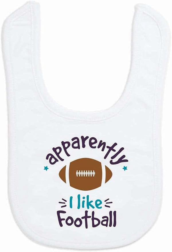 ChalkTalkSPORTS Soft Microfiber Football Baby & Infant Bibs