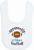 ChalkTalkSPORTS Soft Microfiber Football Baby & Infant Bibs