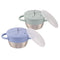 Elk and Friends Stainless Steel Snack Cups | Removable Silicone Food Catcher