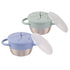 Elk and Friends Stainless Steel Snack Cups | Removable Silicone Food Catcher