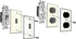 Electrical Outlet Safety Caps for Childproofing, Baby Cover Plugs and Draft Insulation Pack (16 Caps + 10 Gaskets)