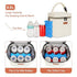 Pack, 6 9 Mancro Breastmilk Cooler Bag with Ice Fits Insulated Baby Bottles Up to Ounce, Breast Milk Cooler for Nursing