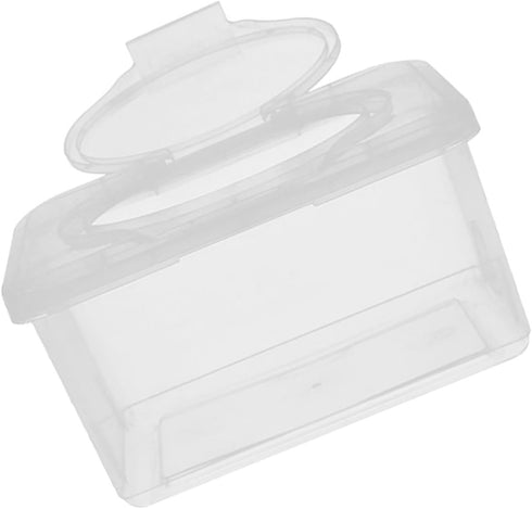 OUNONA Wipes Dispenser Ergonomic Storage Case for Refillable for Bathroom Bedroom and Living Versatile with Wide Mouth