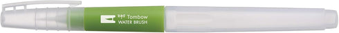 Tombow Water Brush Fine Tip, Refillable Watercolour Brush for Techniques, Adjustable Water Flow