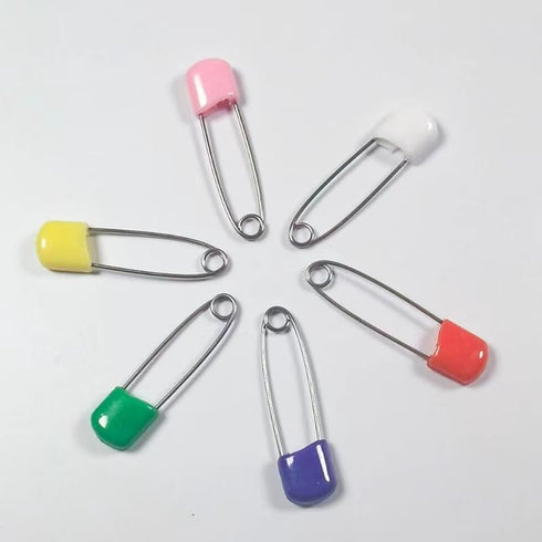 PurYupearl 30pcs Multicolour Stochastic Baby Child Infant Kids Cloth Diaper Nappy Pins Safety