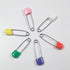 PurYupearl 30pcs Multicolour Stochastic Baby Child Infant Kids Cloth Diaper Nappy Pins Safety