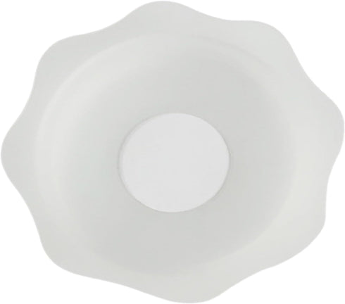 HYROOY 102MM Upgraddes Silicone Breast Pumps Flange Cushions Comfortable Massage Pad Breastfeeding for Nursing Mother