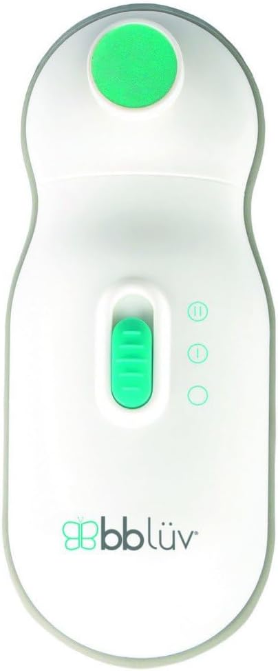 Trimmer (0 12 (Pack 1) bbluev - Trimoe - Baby Nail Electric - Baby Nail File for Newborn and Toddler to Months+)