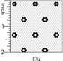 Itsy Bitsy Mini 1:12 12In 18In SF-O-WAL1597-PS-L Black and White Hexagon Flower Tile Dollhouse Flooring Wallpaper Scale