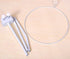 RuiHome Baby Crib Bed Canopy Dome Mosquito Netting with Clip-on Stand, Pink