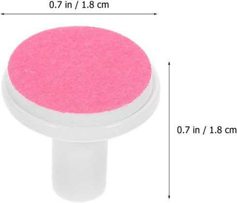 EPIGEIST 24Pcs Trimmer Electric Nail Replacement Pads for Safe Sandpaper Nail Grinding Heads Compatible with Electric