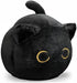 CHNBF Soft Black Cat Plush Toy Pillow - Stuffed Animal for Kids, Boys & Girls Gifts