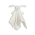 Apricot Lamb Stuffed Animals Security Blanket, White Bunny Rabbit Infant Nursery Plush Snuggler 14 Inches