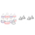 MAM Anti-Colic Baby Bottles, Slow Flow Nipples, Extra Slow Flow Nipples, 5oz, 0-3