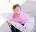 Kiddo Kind Carseat Cover for Girls - Watercolor Floral - Includes Car Seat Strap Covers