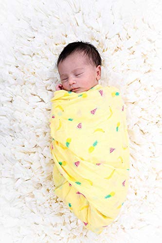 100% 4x4 4 Pack CuddleBug Swaddles for Newborns - Muslin Cotton Baby Swaddle Blanket, Soft & Breathable, Large Feet