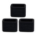 Morlike Silicone Buckle Holder Booster - Black, 3 Pack
