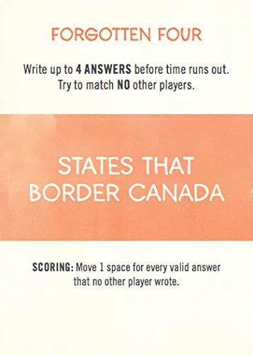 May The Best List Win!: Listography: The Game (Board Games, Games for Adults, Adult Board Games)