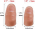 ANCIRS 20 Pcs Finger Magic Trick, 2 Sizes Fake Soft Thumb Cover, Prank Toy Tool for Making Objects Appear/Disappear