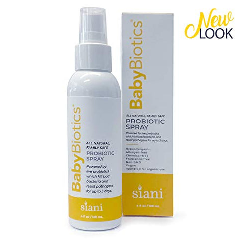 BabyBiotics - Topical Probiotic Body Care for Children, 4oz - Hypoallergenic, Vegan, 100% Natural