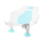 ZUNOXAZ Infant Sink Bather: Baby Sink Bath, Buttock Support Washing Tool for Counter