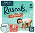 Generic Rascal + Friends Premium 360 Absorbent Pull-On Diapers Comeloon, Size 5, 52