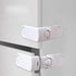 2 Pack Child Safety Refrigerator Lock - Anti-Opening Locks for Home Fridge Freezer Door with 3M Adhesive