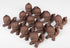 Pack of 24 Kewpie Babies - Brown Babies for Baby Shower Favors, Cake Decorations, 2-1/2" L x 2-1/4" H