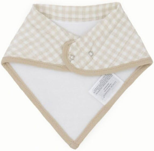 Cotton Muslin Bandana Bib with Fleece - Little Unicorn Design