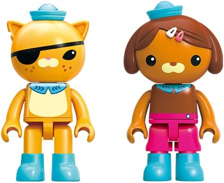 Building Block Octonauts Ocean Adventure GUP-K Alligator Vehicle & Kwazii Dashi, 330pcs Set, Age 6+