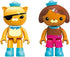 Building Block Octonauts Ocean Adventure GUP-K Alligator Vehicle & Kwazii Dashi, 330pcs Set, Age 6+