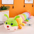 Multicolor Caterpillar Stuffed Animal - Big Hugging Pillow Plush Toy - Gifts for Babies and Kids