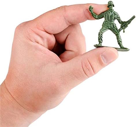 OIG Brands 144 PCS Toy Soldiers and Army Men Action Figures Playset, Diverse Military Toys for Creative Kids