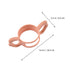 Soft Silicone Handle Feeding Bottle for Newborns - Anti-Colic Grip