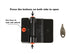 Double Button Adhesive Refrigerator Door Locks with Keys, Child Proof Freezer Door Lock and Safety Cabinet Locks