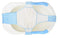 Topwon Baby Bath Seat, Non-Slip Newborn Bathtub Seat, Adjustable Versatile for Baby Safety, Blue (A)