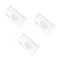 Galepromot 3 Pcs White Baby Wipe Case Travel Holder Keeps Wipes Moist Set