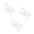 Galepromot 3 Pcs White Baby Wipe Case Travel Holder Keeps Wipes Moist Set
