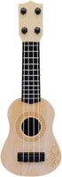 Kisangel Kids Toy Guitar - Ukulele Musical Instrument for Boys and Girls, Beige