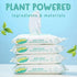 100% 224 Count (4 Packs 56) 99% Kinder by Nature Plant Based Baby Wipes - Biodegradable & Compostable, of - Plant-Based
